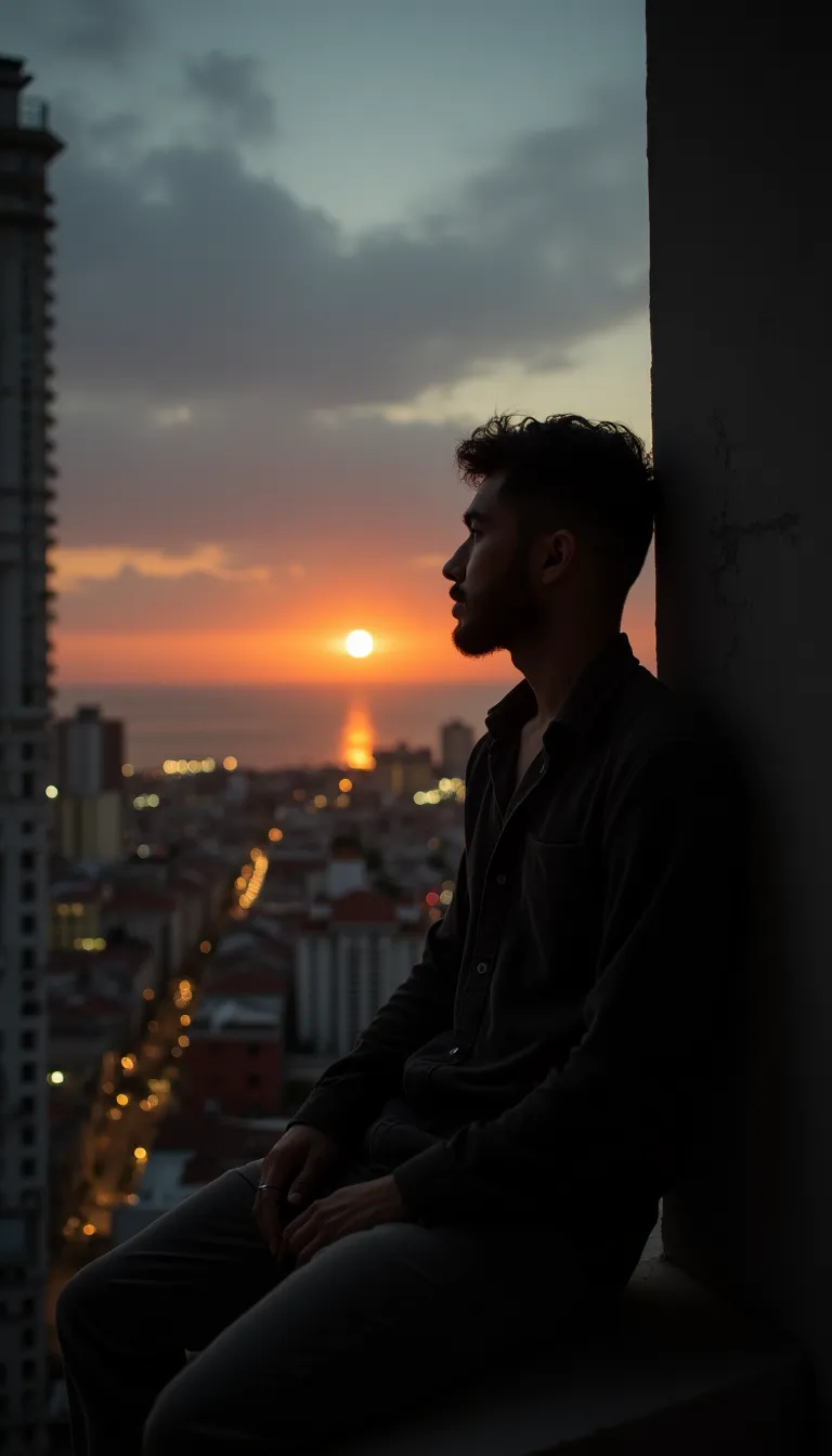 Homem na Sacada